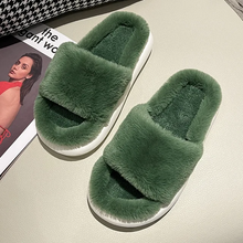 Load image into Gallery viewer, Women's Fur Slippers