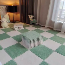 Load image into Gallery viewer, Plush Splicing Carpet