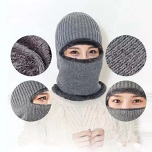 Load image into Gallery viewer, Double-Layer Beanie Set
