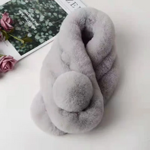 Load image into Gallery viewer, Rabbit Fur Scarf
