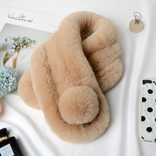Load image into Gallery viewer, Rabbit Fur Scarf
