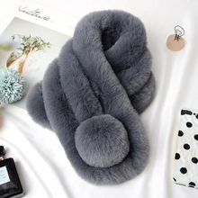 Load image into Gallery viewer, Rabbit Fur Scarf
