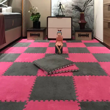 Load image into Gallery viewer, Plush Splicing Carpet
