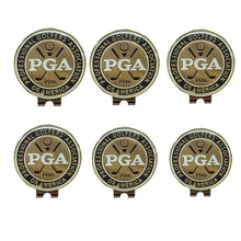 Load image into Gallery viewer, PGA Ball Marker Hat Clips
